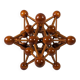 Atom: Wooden sculpture from the 1960s
