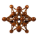 Atom: Wooden sculpture from the 1960s