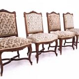 Set of 4 chairs, France, circa 1910.