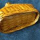 Vintage wicker and braided bamboo bottle