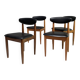 Set Of 4 1970’s Mid Century Dining Chairs By Schreiber