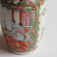 Chinese Canton rose medallion vase, 19th century