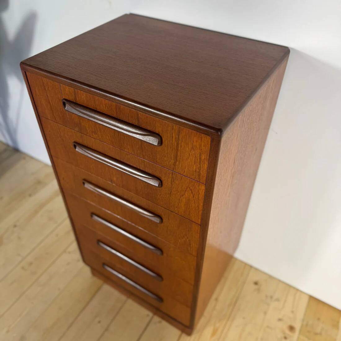 G-Plan teak chest of drawers – Mid-century elegance of British design