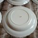 12 antique deep plates "Capri"