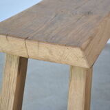 Solid oak coffee table 1950