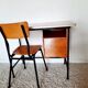 Bureau bois vintage années 50s