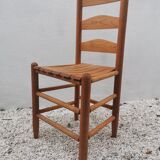 Mid-century pine chair