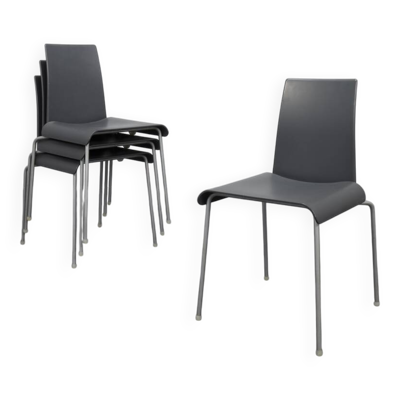 Lot de 4 chaises de salle à manger « Tama » B&B Italia, années 1990 (prix fixe)