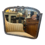 Silver bronze mirror