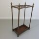 Umbrella rack in brass of the 1900s