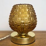 Vintage globe-oiled diamond tip lamp.