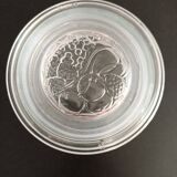 Glass measuring jar with cap