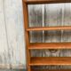 Solid oak bookcase