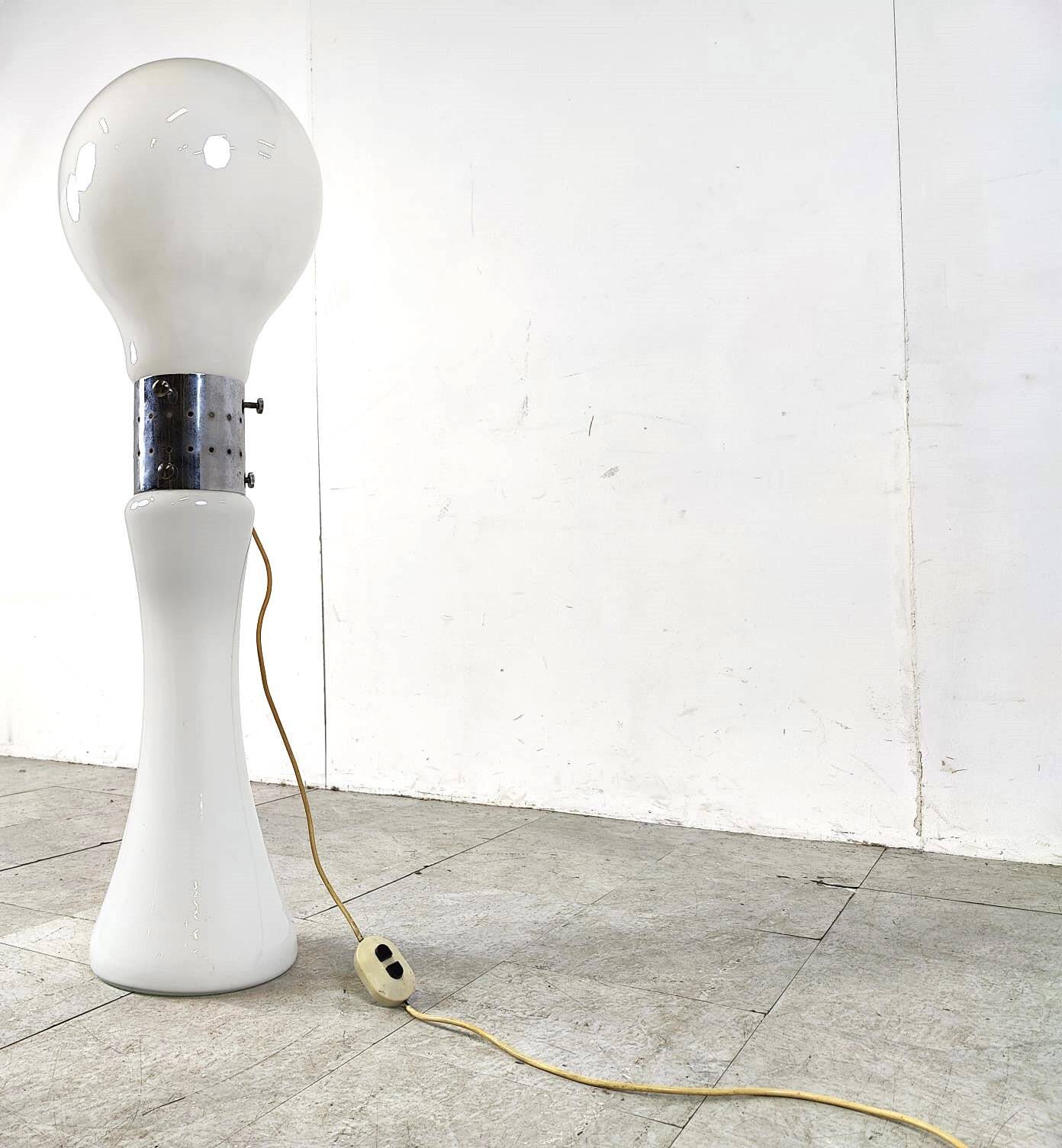 Birillo floor lamp by Carlo Nason for Mazzega, 1960s