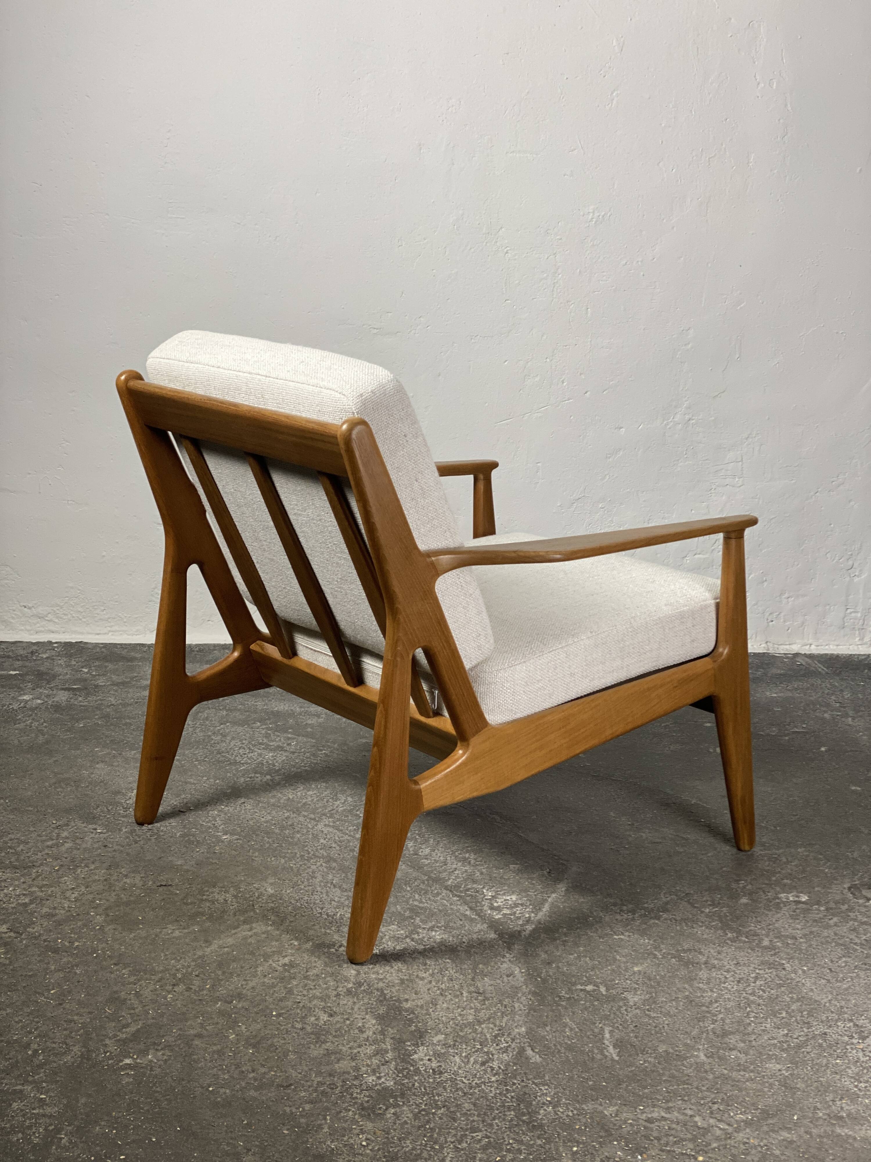 Lounge Chair Arne Vodder – Model No. 6 – Teak – Denmark, 1960s