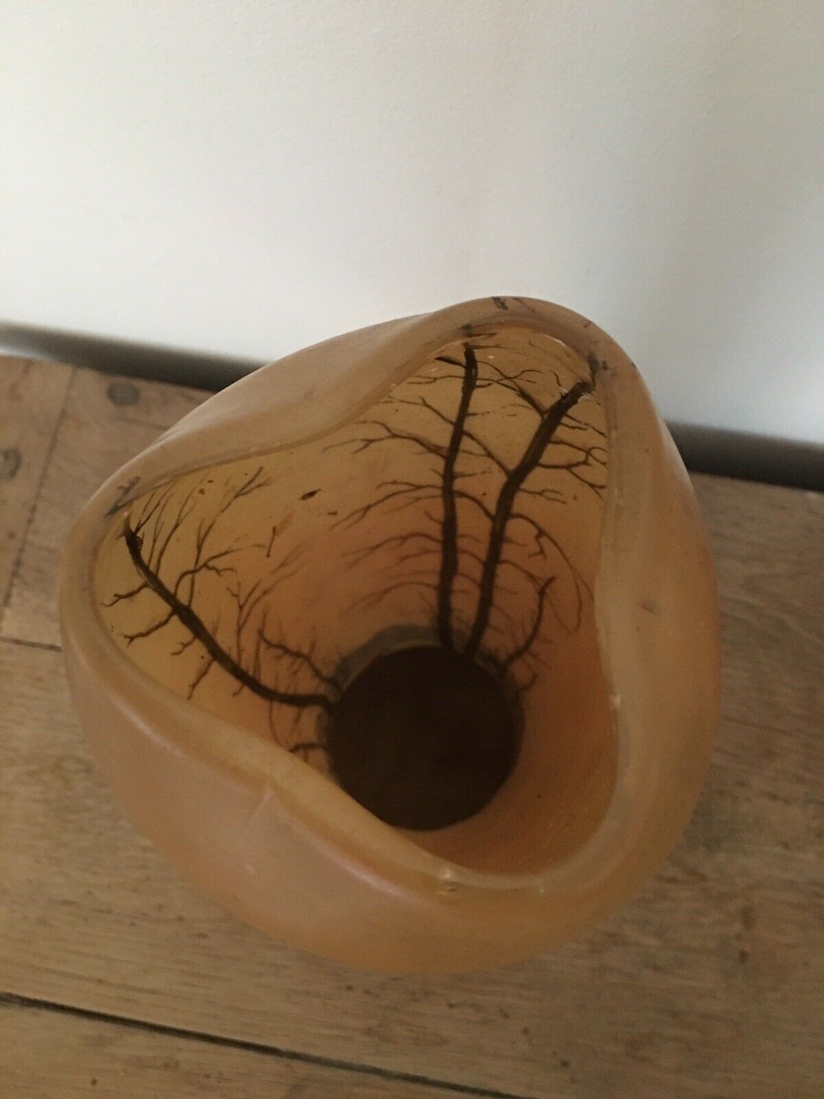 art nouveau vase: Theodore Legras