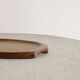 French Sculptural Wooden Tray by Alexandre Noll, 1950s