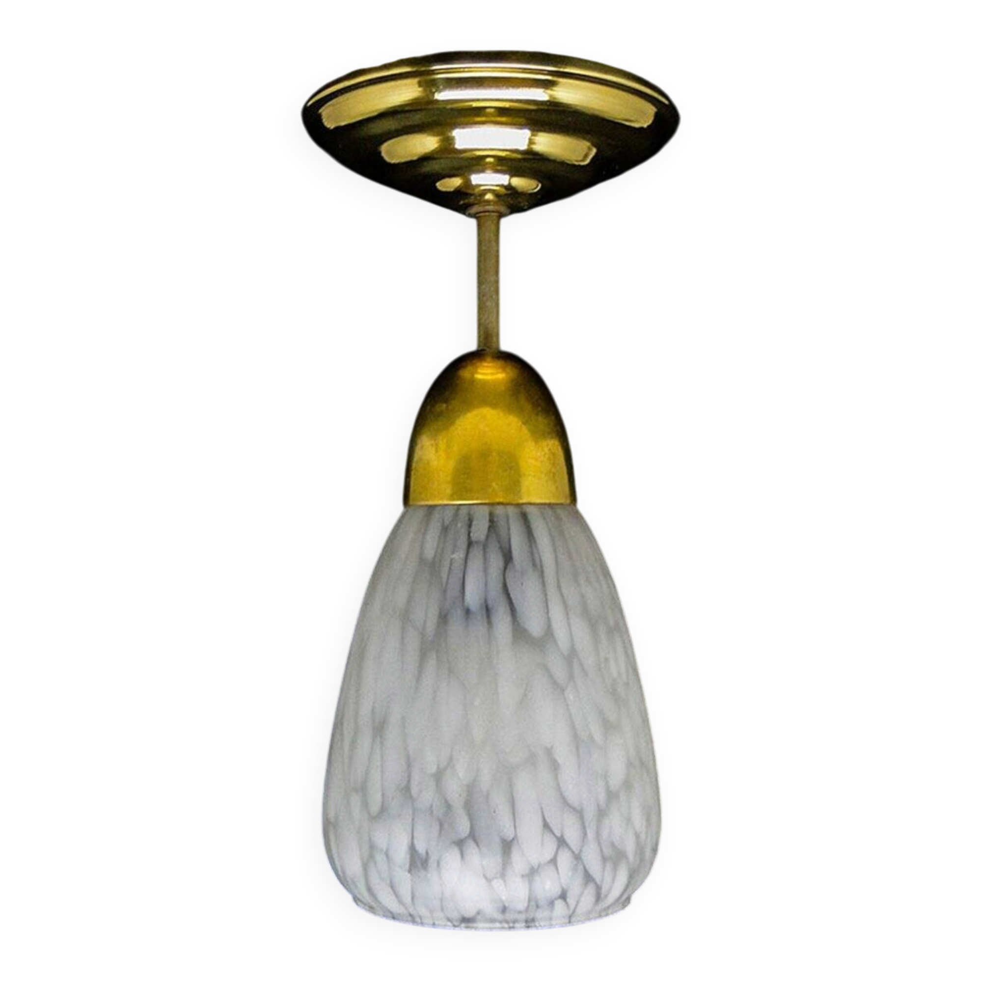 Polish pop-art style pendant lamp, 1950s