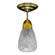 Polish pop-art style pendant lamp, 1950s