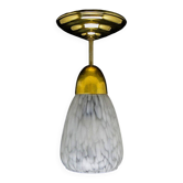 Polish pop-art style pendant lamp, 1950s