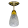 Polish pop-art style pendant lamp, 1950s