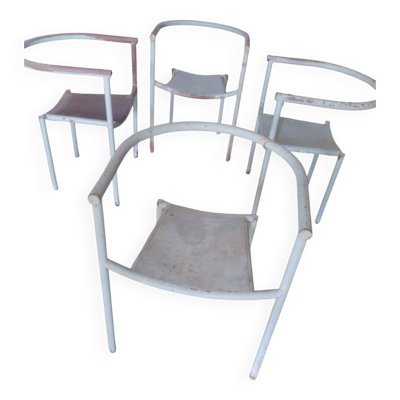 4 chaises Von Vogelsang par Philippe Starck