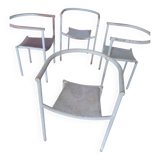 4 Von Vogelsang chairs by Philippe Starck