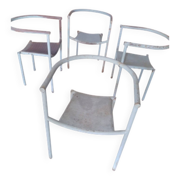 4 Von Vogelsang chairs by Philippe Starck