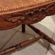 Antique mulched armchair