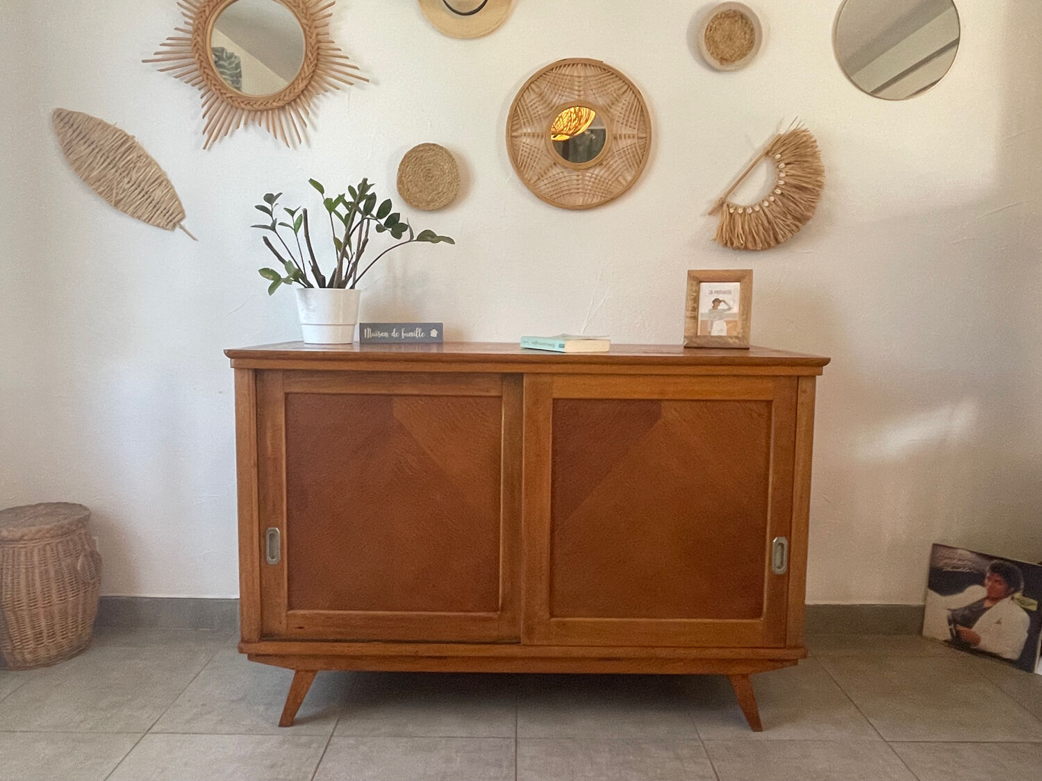Magnificent vintage oak sideboard