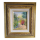 Huile sur toile "Le pot rouge" par D. BAKK