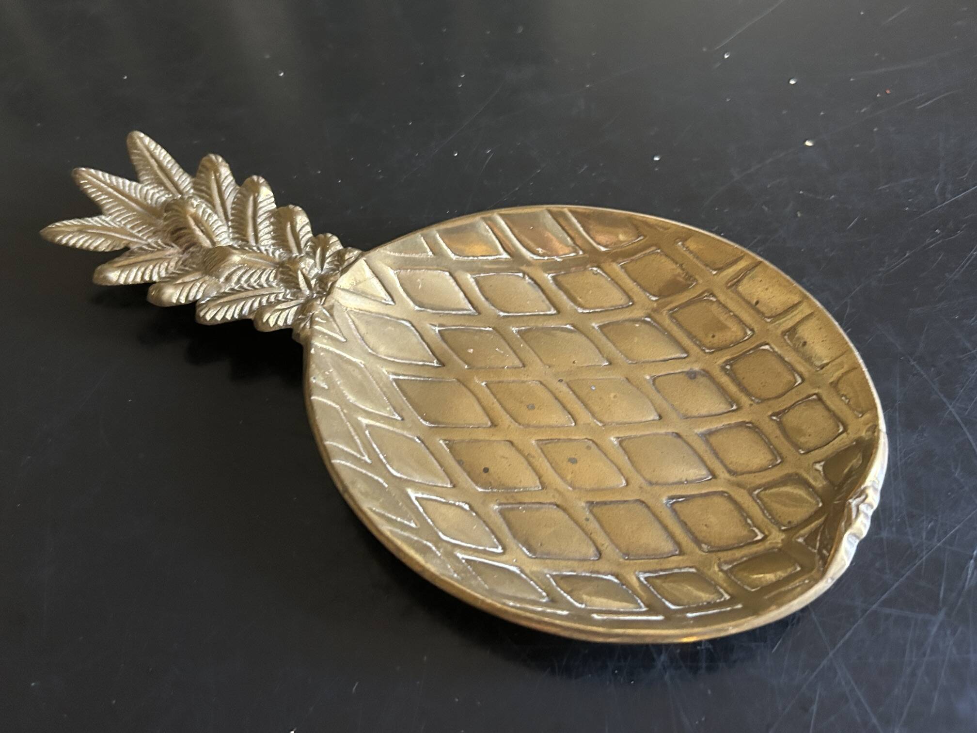 coupelle en laiton ananas