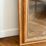 Old mirror louis Philippe golden gold leaf fireplace
