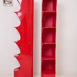 Red "Totem" column, Valeric Doubroucinskis, Rodier 1970s