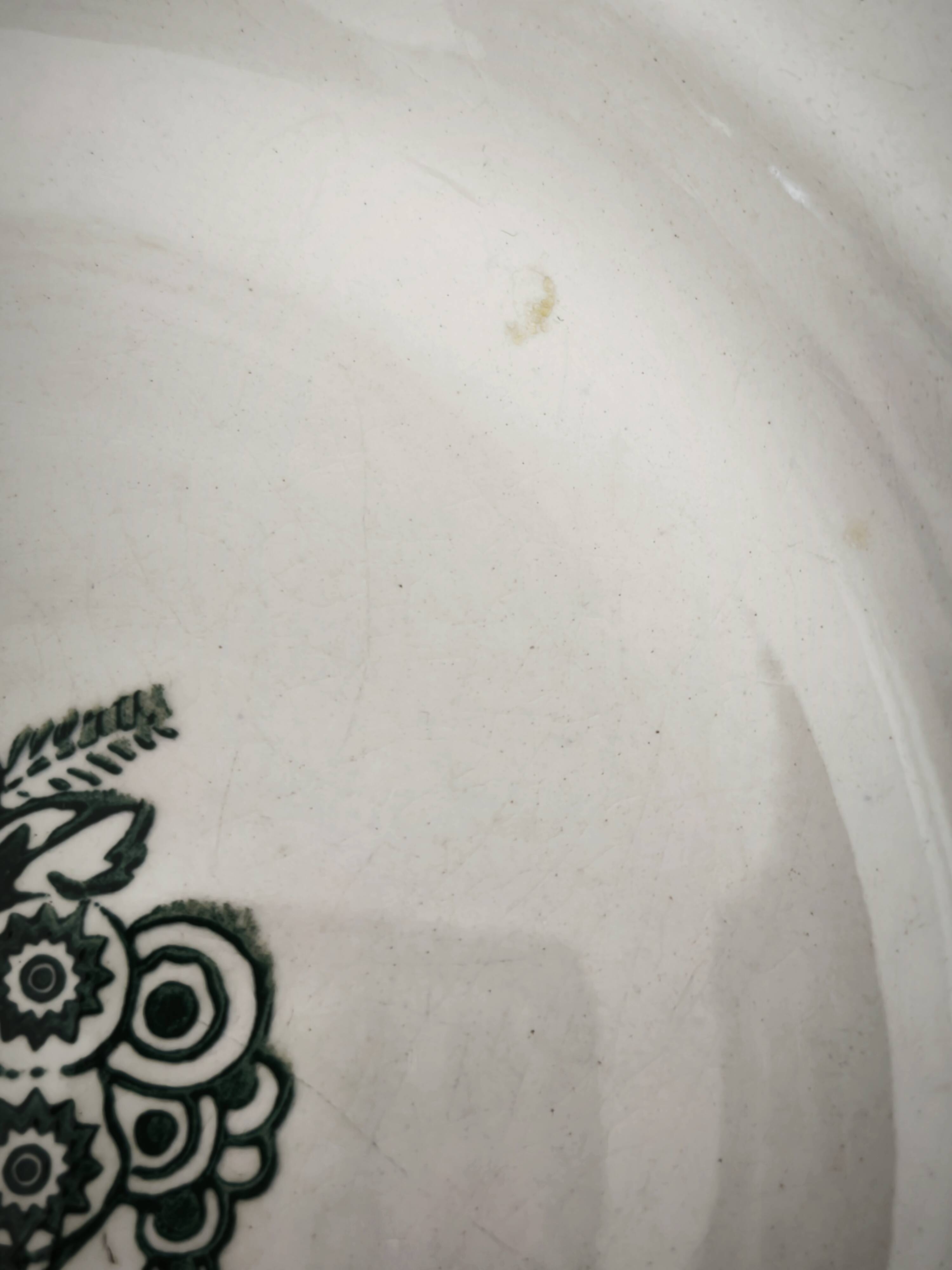Set of 12 deep plates in Earthenware L'Amandinoise St Amand