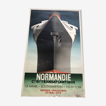 Poster of the Normandy liner