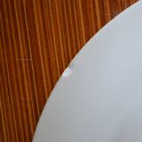 Hollow dish aboard golden flowers