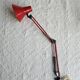 Lampe industrielle Polyair Diana type Combi 3 rouge