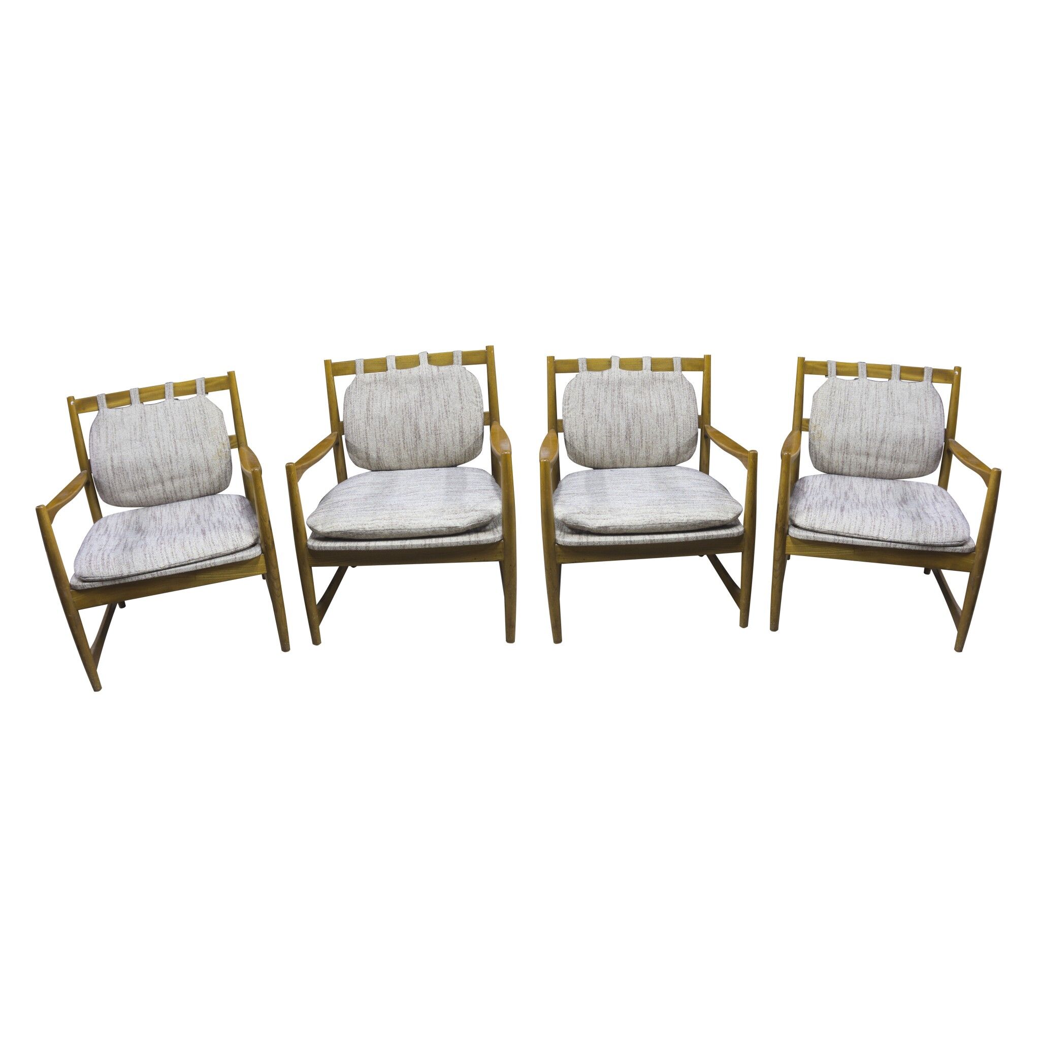 Pair of Scandinavian style armchairs 1970
