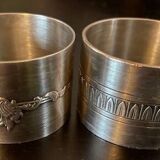 2 Christofle napkin rings
