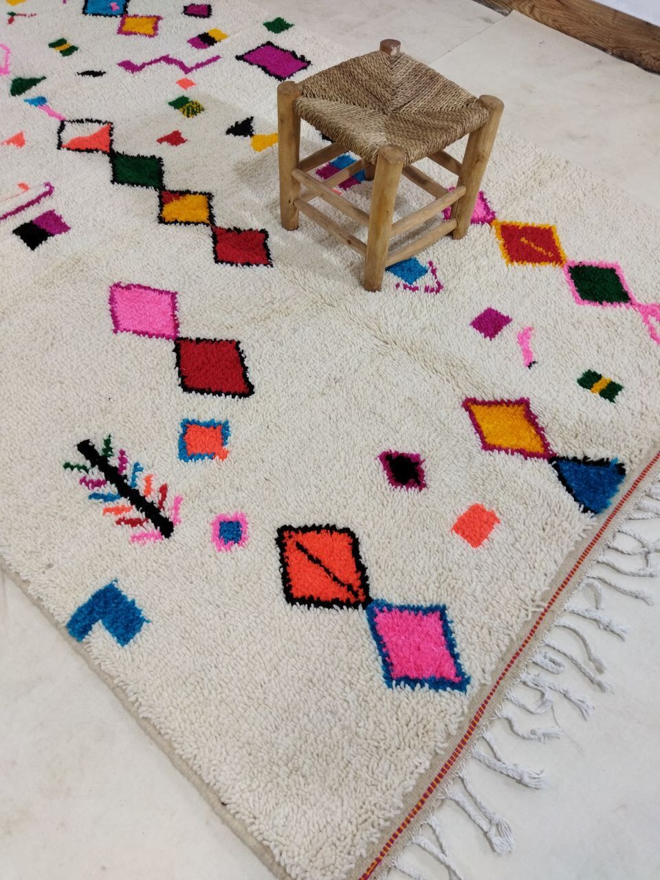 245x155cm moroccan berbere carpet