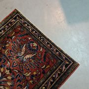 Persian Hand Knotted Half Silk Rug, mid 20th century.