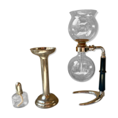 Cafetière à dépression Cona 6 tasses complète avec porte filtre vintage années 60 tbe