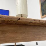 Pine and oak farmhouse table 220 cm