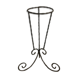 Vintage wrought iron plant holder