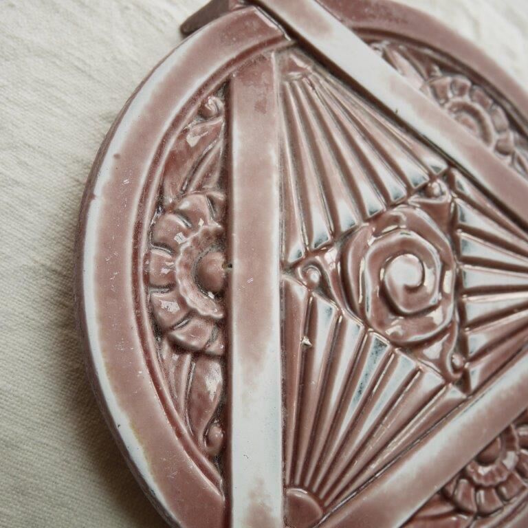 Purple cast iron underside