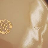 porcelain candy canding Limoges vintage 1950 1960 black golden white