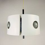 White suspension by Klaus Hempel for Kaiser Leuchten, 1970