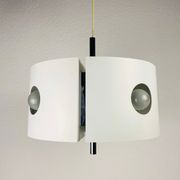White suspension by Klaus Hempel for Kaiser Leuchten, 1970