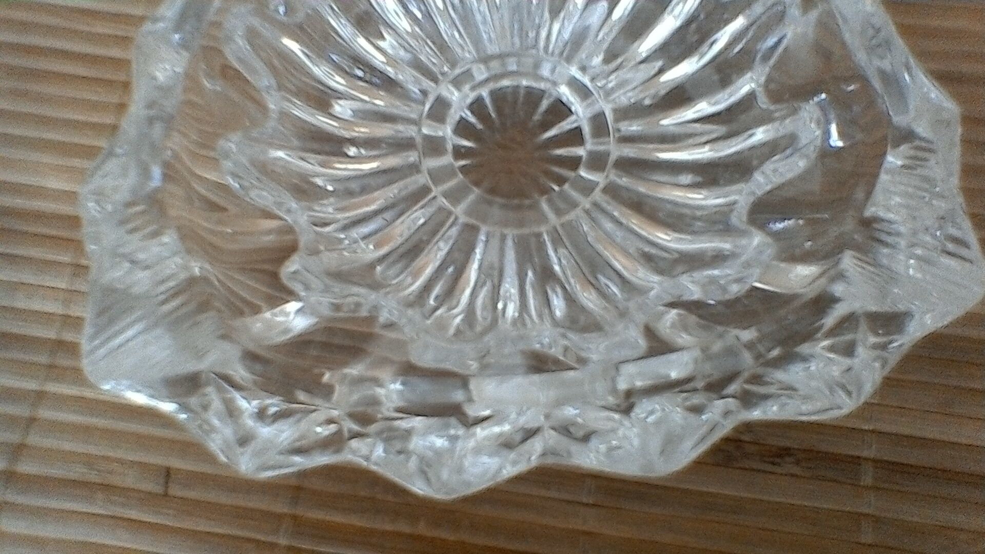 Cendrier En Cristal Baccarat | Pièce Unique De Luxe | État Vérifié 'bon état'